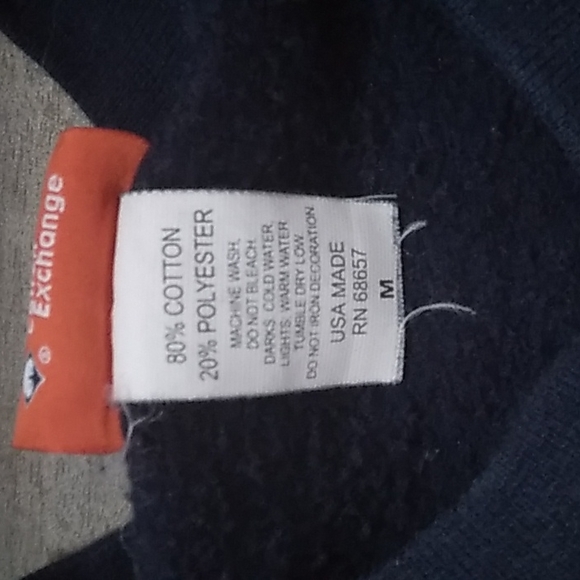 VTG Y2K REHOBOTH BEACH ATLANTIC 80% COTTON  COAST USA MADE SWEATSHIRT MENS L - Picture 4 of 5